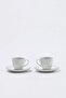 2-Person Mom Porcelain Coffee Cup Set Green Tphss26Kfc00009 - 4