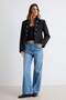 Mavi %100 Pamuk Yüksek Bel Bilek Boy Wide Leg Jeans TWOAW27JE00094 - 2