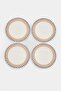 Set of 4 Retro Design Cake Plates Tphaw27Tbk00026 - 2