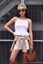 White Front Ruffle Detail Woven Blouse Twoss26Bz00773