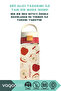 550ml New Collection Patterned Stainless Steel Thermos With/Without Straw and Handle, Non-Slip Base - 2