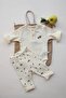 Apple Embroidered Mona Series Long Sleeve Bodysuit Leggings Set