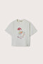 تيشيرت مطبوع عليه Happy Ice Cream - 5