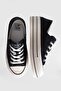 121230091 Pamela Leather Unisex Sneaker Shoes Black - 4
