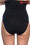 M,I Premium Women's Seamless Microfiber High Waist Double Slip Boxed Corset - 4