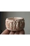 8.5cm Coffee Color Plaster Ashtray Cappadocia Ürgüp Göreme Ortahisar Rock Houses Fairy Chimneys - 5