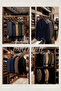 Business Class 10 Pieces 44 cm Italian Hook Solid Wood Suit Hanger Coat Hanger Jacket Hanger - 5