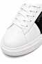 121230055 Luna Leather Unisex Sneaker Shoes White - 5