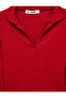 Camisole Long Sleeve Slim Fit Polo Collar T-Shirt - 8