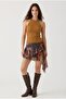 Women's Ribbed Halter Neck Crop Blouse - 2