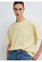 M1614313 Basic T-Shirt T-Shirt Women's T-Shirt Yellow - 2