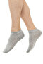 Premium Stitch-Free Men's Bamboo Booties Socks Set of 6 Gray Melange - 41-45 - 10500-Grml - 4