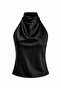 Zr Satin Halter Blouse