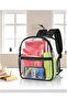 Heavy Duty Clear Backpack,12x12x6,Wide Straps,for Stadium,School,Travel - 7