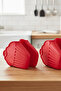 Silicone Oven Mitts Set of 2 |   Heat Insulation, Non-Slip Surface, Flexible and Easy to Clean - 3