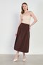 Women's gipeli midi skirt - bitter brown - 3
