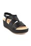 Orthopedix Lili Anatomical Genuine Leather Wedge Heeled Women's Sandals 33263