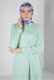 EMBROIDERY DETAIL BUTTONED TUNIC 43807 - 2