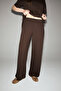 Punkly Women's Soft Fabric 100% Organic Cotton Brown Top and Bottom Set - 5
