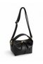 women's black hand and shoulder bag