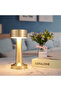 Portable wireless LED desk lamp with rechargeable battery