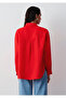 Red Linen Shirt Loose Fit / Relaxed Fit 1210747-70474 - 6
