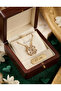 Steel Gold Openable and Closable Pendant - 6