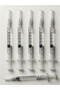 100pack of 1ml 27G Luer Slip 1/2 Clear Measuring Tool for Liquid Applicator - 7
