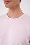Comfort Fit Crew Neck 97% Flexible Cotton Pink T-Shirt Ts 885 - 7