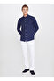 Navy Blue Men's Tailored Fit Shirt Ace201000177_Lac - 2