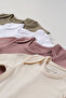 Unisex 4-Piece Short Sleeve Baby Bodysuit Set - Softly Clouds |   4 Color Baby Bodysuit Set - 7