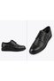 Tahir Türk 921 Black Burnt Laced Genuine Leather Men's Classic Shoes