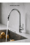 Water Purified Spiral Kitchen Sink Faucet - 3-Way Sink Faucet - Spiral and Water Purification System - 4