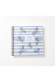 Daily Planner / 60 Sheets (120 Pages) 15 X 15 cm Size Pvc Coated Cardboard Cover