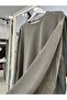 Adn Minik Taşli Sweat Knitted Cupra - Khaki - 3 - 3