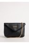 Black Women's Leather Crossbody Bag Carbyn01 Flt