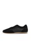 Black Leather-Suede Women's Flat Shoes 01We6700 - 3