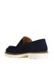 Navy Blue Suede Men's Casual Shoes 10Ma5536832 - 4