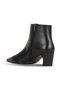 Black Leather Women's Heeled Boots 40Wb802 - 4