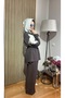 Fresh Premium Tncl Fabric Sporty Stylish Set with Contrast Trim and Zipper, Matching Hijab Set - 4
