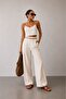 Women's Beaded Double Suit - 3