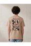 Senior Boys Beige Printed T-shirt - 3