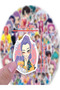 KPOP HUNTRIX Bundle Set –100 PCS KPOP STICKER+ TWO SPIRAL MINI NOTE BOOK + Free KPOP MINI Case | MIRA, RUMI, ZOEY Anime Idol Collectible Pack | K-Pop Merch Gift for Girls, Teens & Fans,Kids - 3