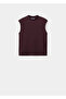 Thin Knit Perkins Collar Top - 3