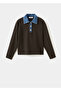 Combined Shirt Collar Sweater - 3