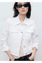 Denim jacket with pockets - 7
