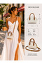 Women's Linen Crossbody Mini Hand and Shoulder Bag