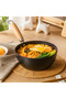Uncoated Iron Frying Pan with Wooden Handle – Deep Cooking Wok for All Stove Types | Eco-Friendly - 6