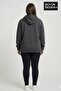 Women's Plus Size Zippered Hooded Thin Sweatshirt Cardigan - Comfortable Fit Spr26Bhr960 - 4