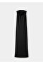 Metallic Detailed Draped Dress - 3